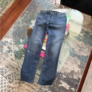Brioni Men's Meribel Straight Leg Blue Jeans